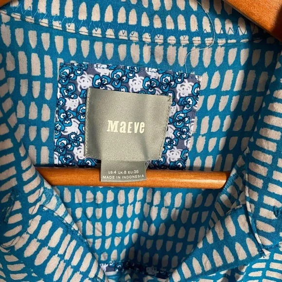 Maeve patterned midi dress - Picture 2 of 3